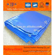 Various Colors Waterproof PVC Tarpaulin With Metal Eyelets